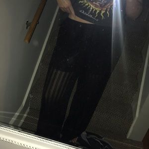 Sparkly bell bottoms